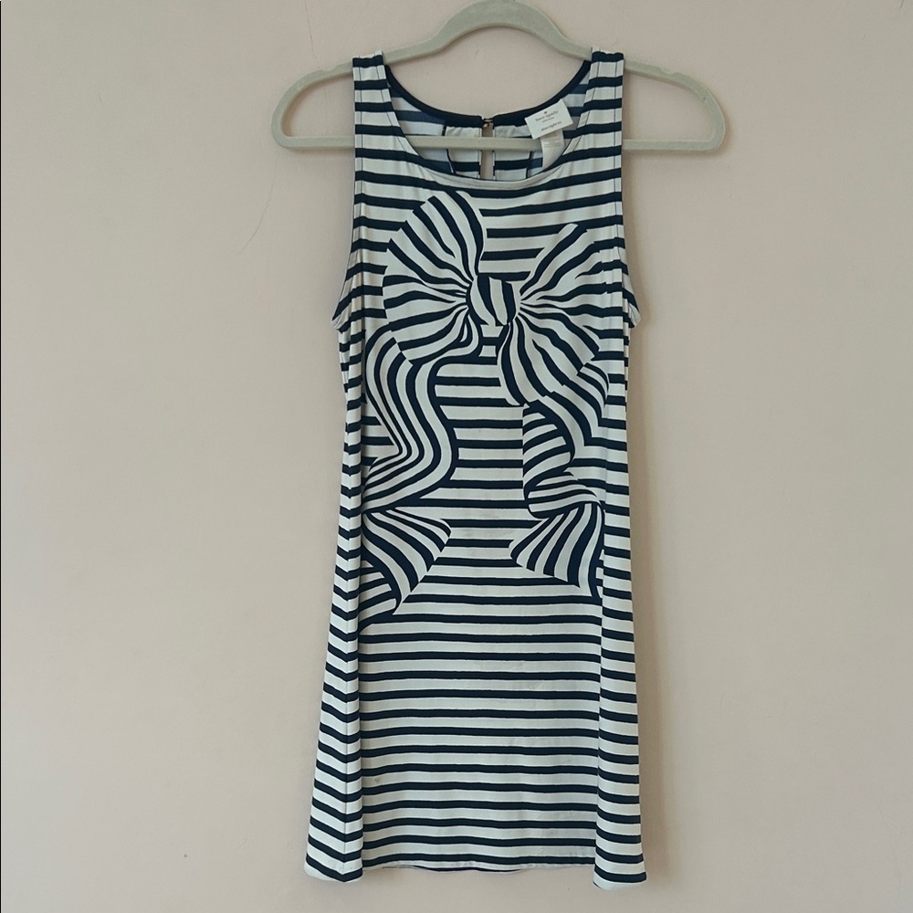 Kate Spade navy/white dress